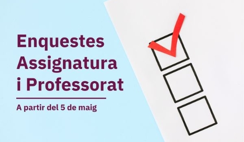 Enquestes Assignatura-Professorat 2025